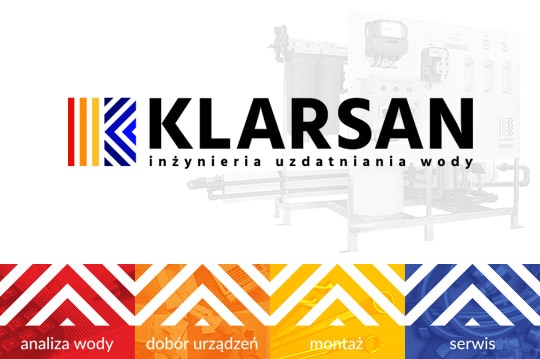 3 kroki do uzdatniania wody z firmą Klarsan