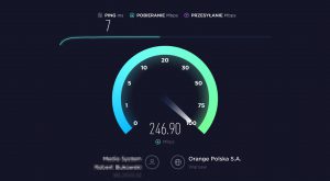 NordVPN speedtest pobieranie